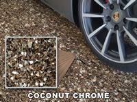 coconut chrome color chip sample
