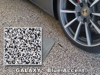 galaxy blue accent color chip sample
