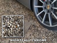 Nightfall Chrome color chip sample